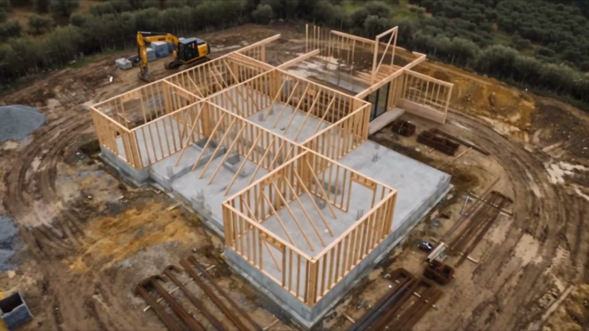 Framing & Roofing — 3 – 5 weeks